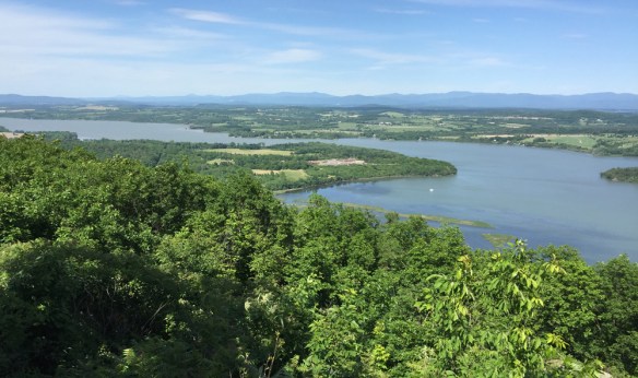 Fort Ticonderoga from Mount Defiance